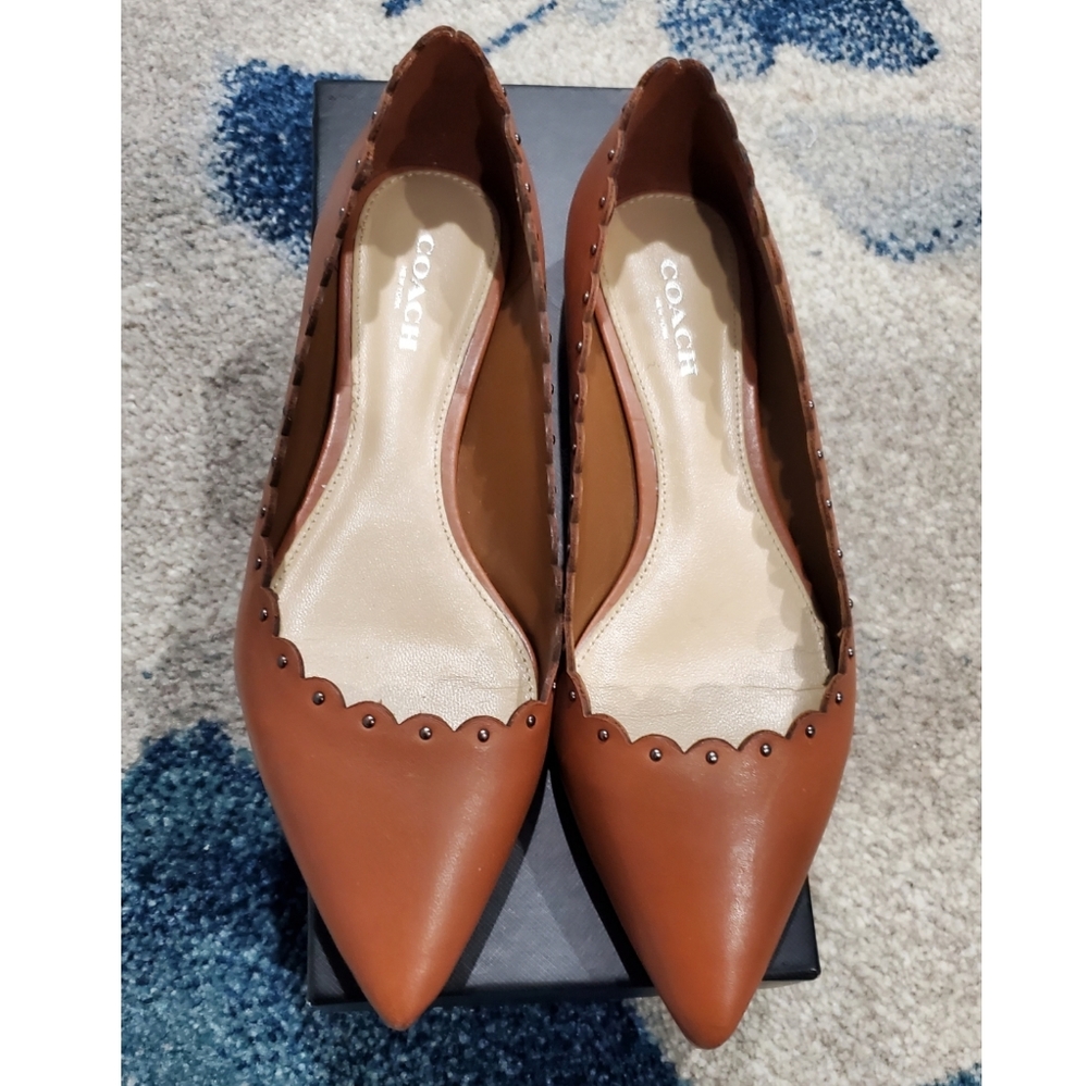 Coach Jill Flats